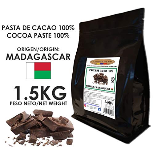 Cacao Venezuela Delta - Chocolate Negro Puro 100% · Origen Madagascar (Pasta, Masa, Licor De Cacao 100%) · 1,5kg