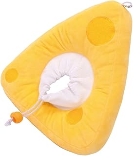 Hohopeti Coleira Circular Elizabeth Para Filhotes De Cachorro Coleira Protetora Para Cães Coleira Ajustável Anti-Lambedor Para Gatos Coleira Protetora Para Animais De Estimação Coleira