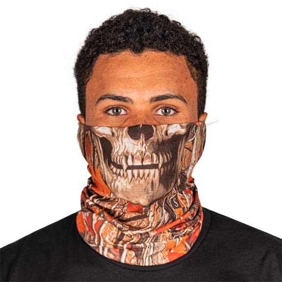 S A Soul of Adventure Single UV Face Shield | UV 30+ Multipurpose Neck Gaiter Balaclava for Adults