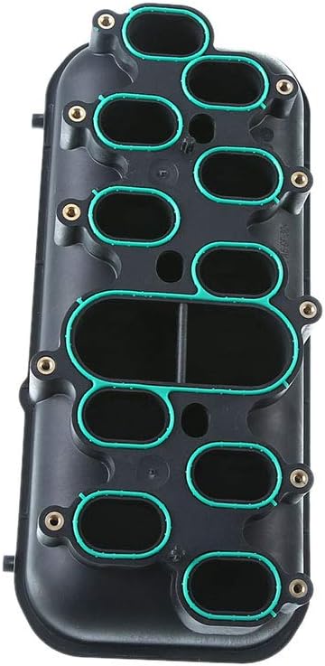 A-Premium Engine Lower Intake Manifold Assembly W/Gasket [SOHC, 10Cyl 6.8L] Compatible with Ford E-350 E-450 E-550 F-250 F-350 Super Duty, Excursion 2000-2005, E-350 Econoline Club Wagon & More