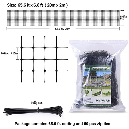 Teichnetz von Ohuhu – Vogelschutznetz 2m x 20m für den Garten