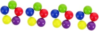 Toddmomy 20 pcs golf ball batting practice balls outdoor accessories golf for kids golfing golfballs training club synthetic rubber wear-resistant training ball daily use practicing ball
