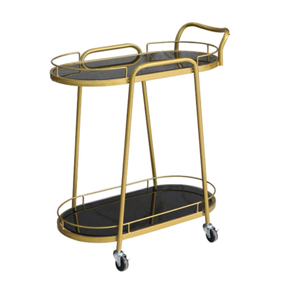 d Chariot de salle à manger en métal pour cuisine, service de bar, chariot de service Beau Salon Utili Cart – Slish & Versatile Home nizer