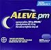 Aleve PM 160 Caplets Total Naproxen Sodium 220mg NSAID / Diphenhydramine 25 mg (Nighttime Sleep-Aid) Total 2 Bottles Each Bottle Contains 80 Pills