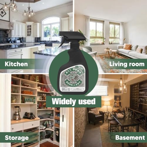 PDKIVFI Pest Control Spray, Rodent Repellent, Mouse Repellents Outdoor, Mice Repellent for House, Rat Repellant Indoor, Natural Peppermint Spray for Rodent, Roach, Spiders, Ants,Mosquito-1P - Thumbnail 7