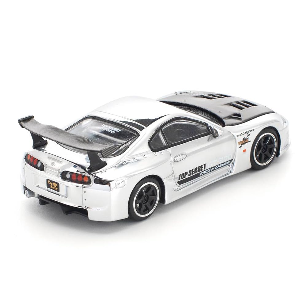 1:64 Diecast Model Car Compatible with Toyota Supra GT300 Top