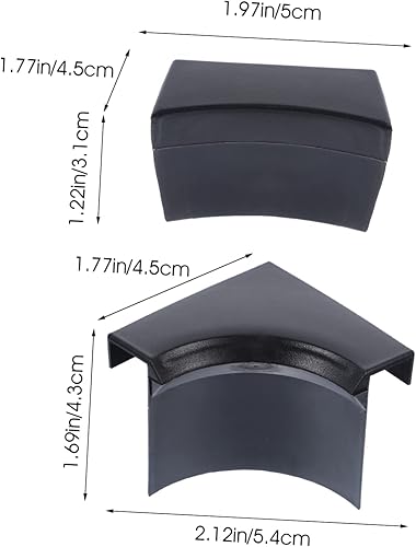 Miniatura 5 de 2 juegos de bolsillos para mesa de billar, forro para agujeros de mesa de billar, forros de esquina de repuesto para mesa de billar, forros de