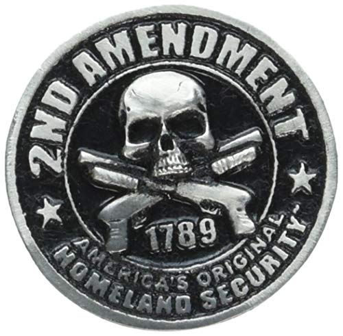 Hot Leathers 2nd Second Amendment 1-1/2