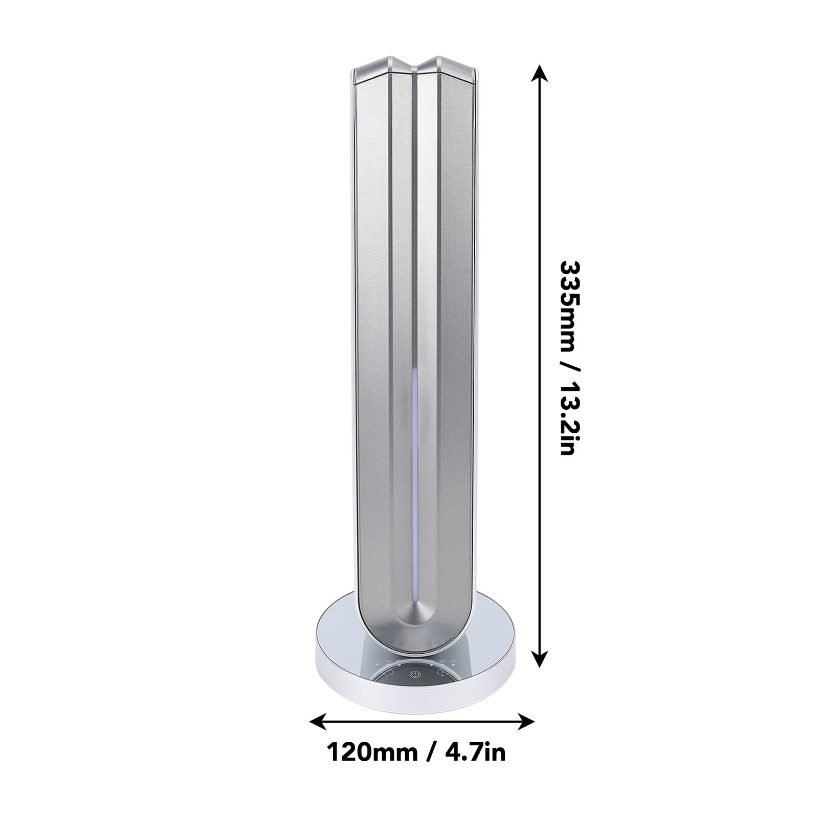 Wasserloser ätherisches Öldiffusor, Berührungskontrolle Aromatherapie Diffuser Diffuser Duftdiffusor, Duft Luftmaschine, Hotelsammlung Diffusor für Home Hotel Office