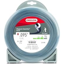 Oregon Magnum Gatorline 095 Trimmer Line Heavy Duty, Professional Round Weed Wacker String for Gas and Electric Grass Trimmer and Brushcutters, Fits Most Standard Models .095" x 288-Foot 22-395