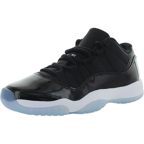 Jordan 11 Low “Space Jam” Grade School Size 4Y Black/Varsity Royal-White (FV5121-004)