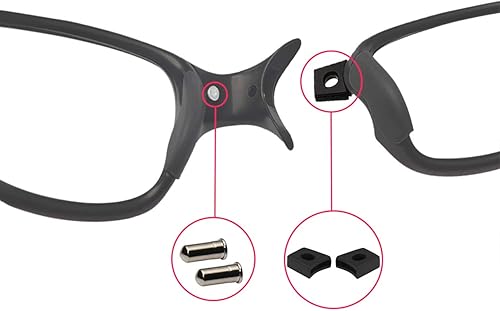 Miniatura 3 de Remache de puente de nariz para gafas de sol Oakley JulietRomeo 2X Metal XXX Metal PennyMars