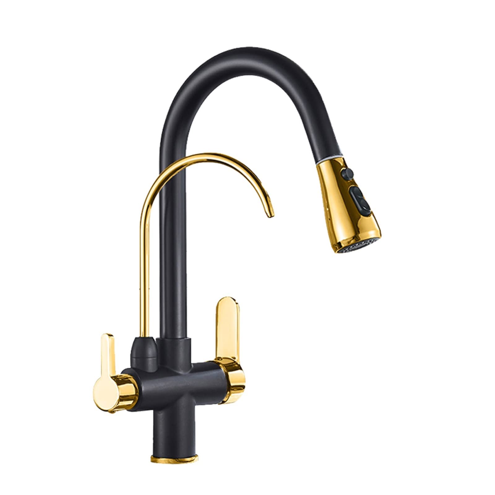 Robinet intelligent rotatif eau chaude eau froide en laiton contre le calcaire