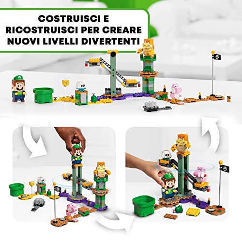 LEGO-Super-Mario-Avventure-di-Luigi-Starter-Pack-Giocattolo-da-Costruzione-Personaggi-Interattivi-Idee-Originali-per-un-Regalo-di-Natale-71387