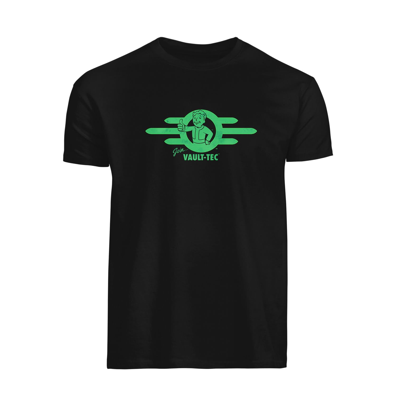 Fallout Join Vaulttec T Glow N Dark vetement mixte phosphorescent coton