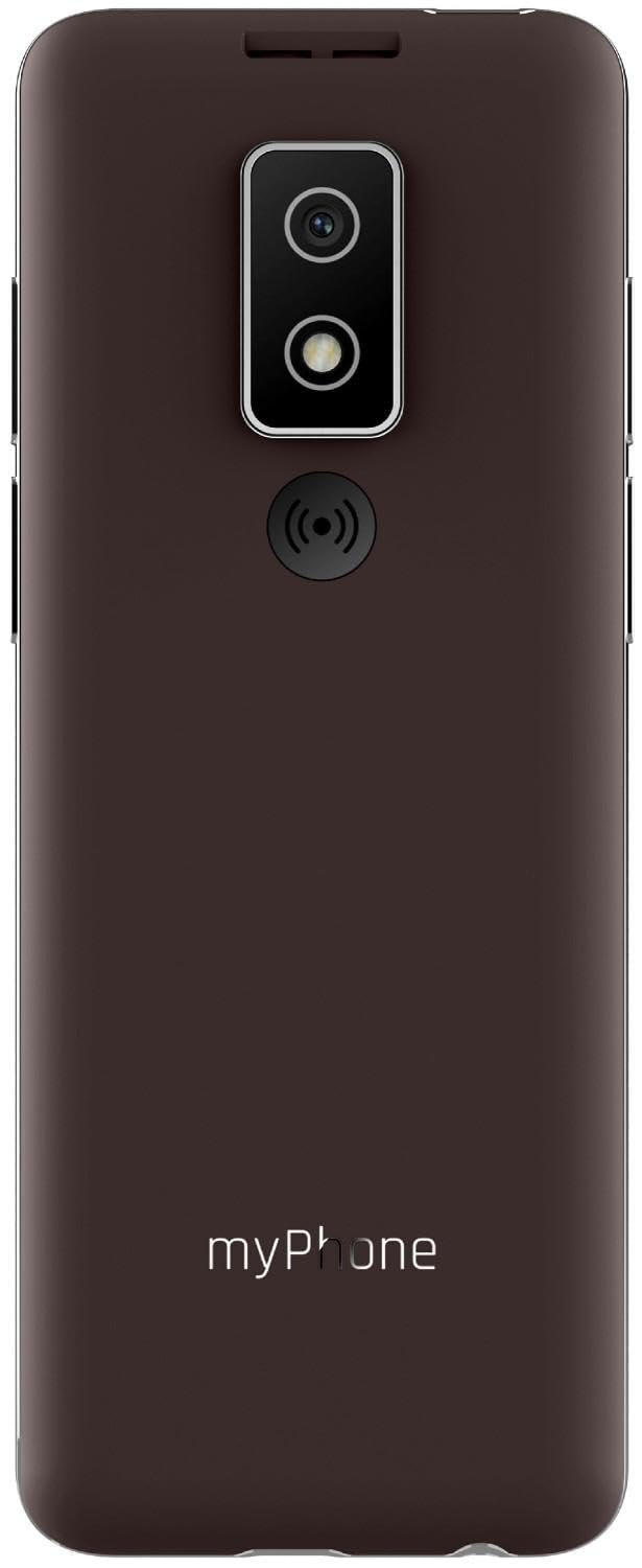 myPhone Bueno LTE telefon dla seniora ze stacją ładującą, 2,8 calowy wyświetlacz, przyciski szybkiego wybierania, przyciskiem SOS, 4G – Praline Collection