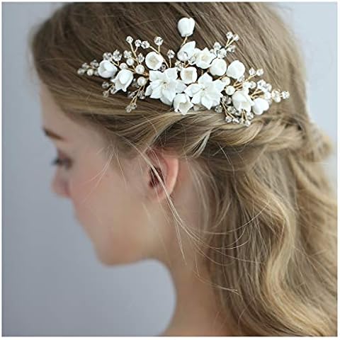 HONEY BEAR Floral Hair Combs for Weddings Cover