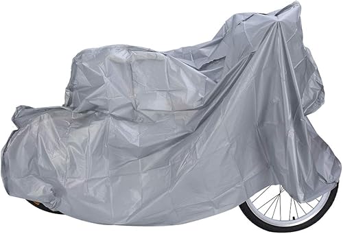 Miniatura 2 de Funda impermeable para bicicleta al aire libre, 78.74 pulgadas de largo x 39.37 pulgadas de ancho para 1 bicicleta, cubierta de lluvia para