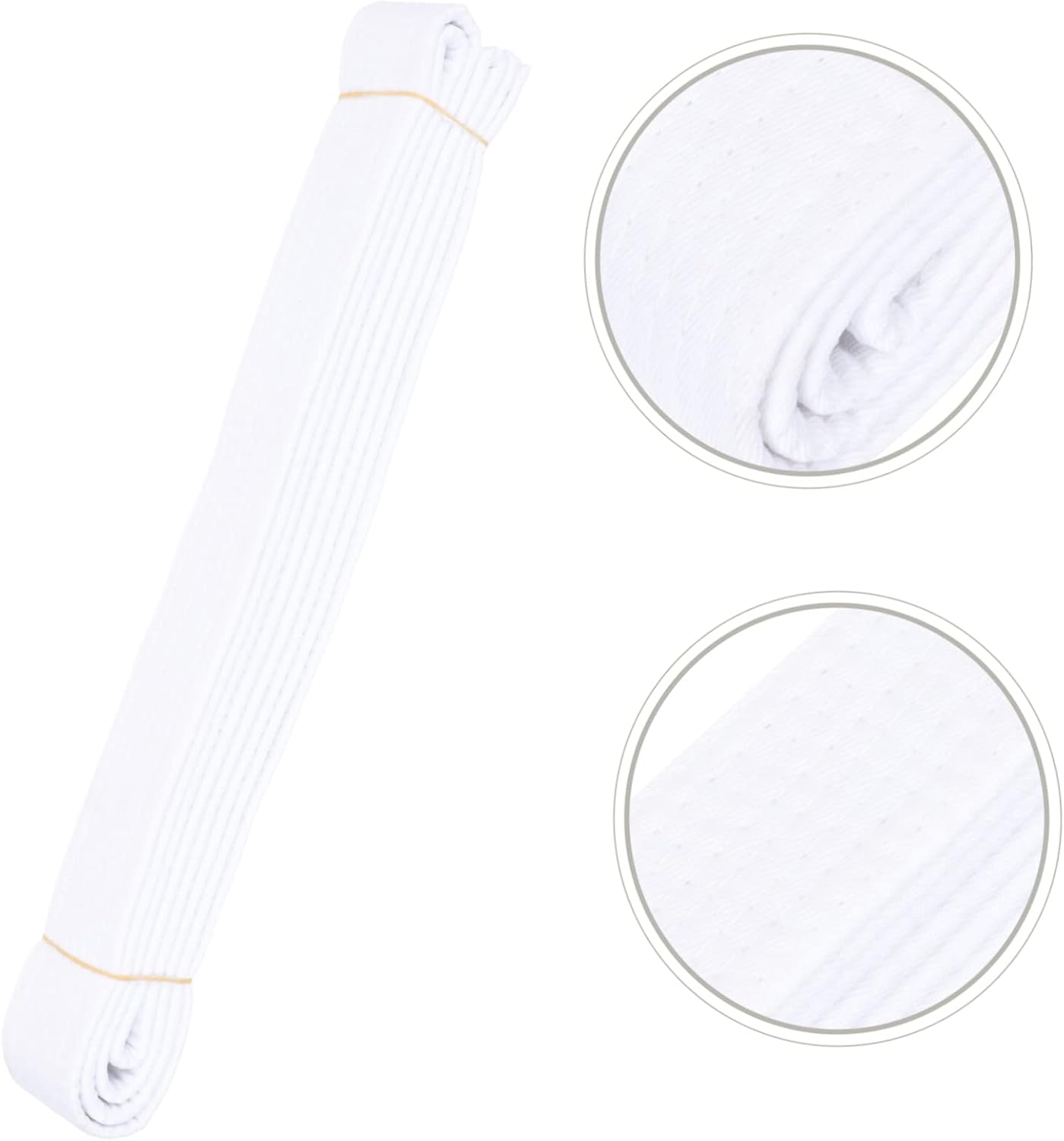 Mikinona Taekwondo Belt Set Colorful Martial Arts Waist Wrap Stretchy Training Belt for Karate and Judo Uniform Accessory for Boys and Girls and Adults
