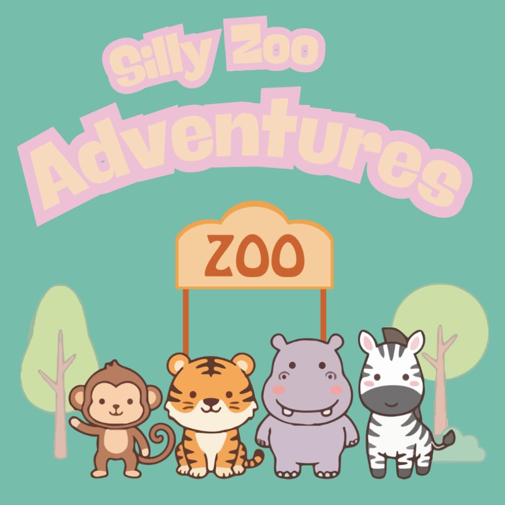 Silly Zoo Adventures: A Fun Filled Coloured Journey for Kids!