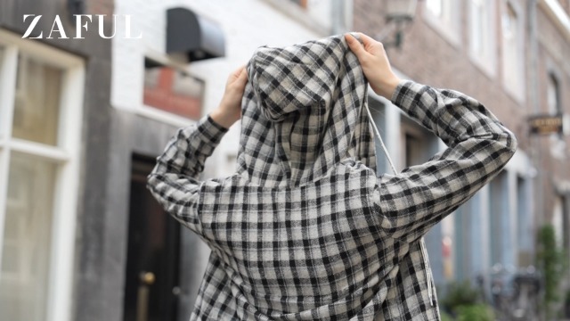 極美品 MADISONBLUE QUILTING COAT FLANNEL Howlin_Boxy_Freedom_closeup_95