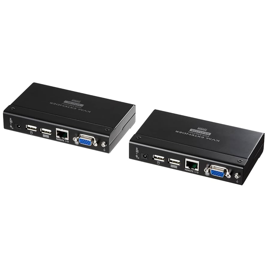 Amazon.co.jp: サンワサプライ KVMエクステンダー(USB用 セット