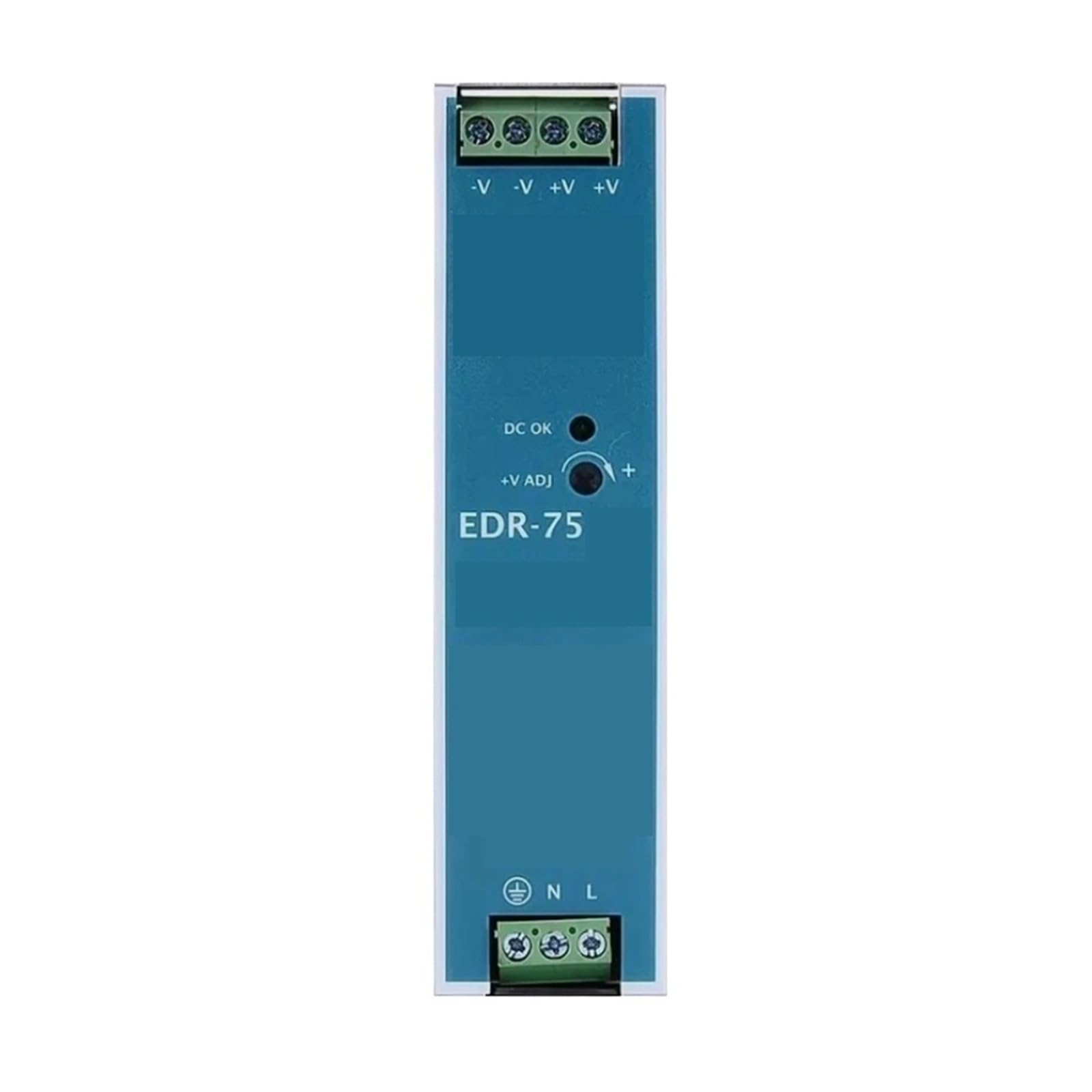 Alimentation électrique EDR-75-36 industrielle sur Rail DIN en boîtier métallique