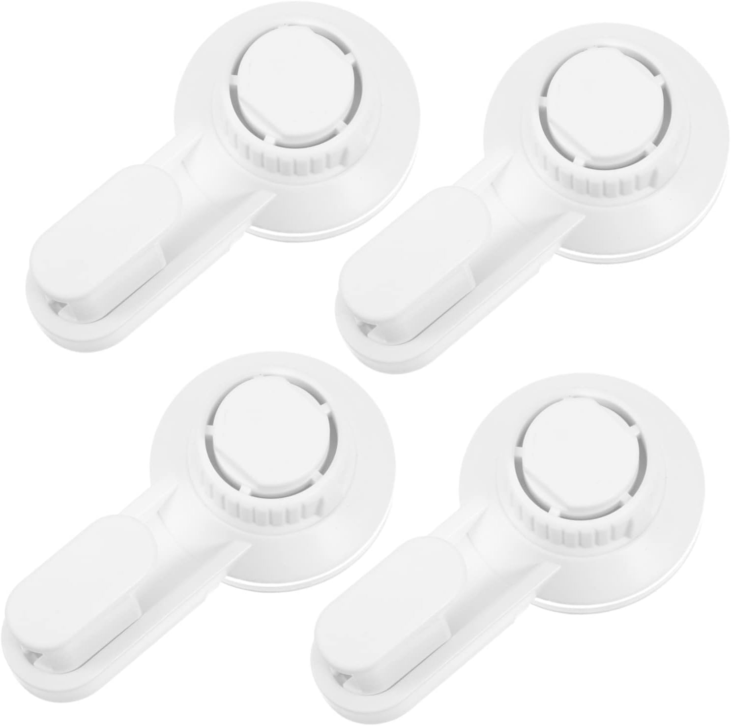HANABASS 4pcs Strong Suction Cup Hook Suction Cup Towel Hooks Suction
