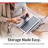Toshiba Canvio Basics 1TB Portable External Hard Drive USB 3.0, Black - HDTB510XK3AA