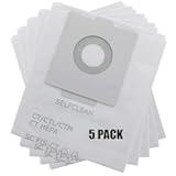 5-PACK 497540 Vacuum Bags for Festool Disposable Dust Liners&comma; CT 48 Dust Extractor&comma; Replace Self Clean Filter Bags&comma; Shop Vacuum Accessories
