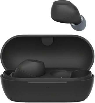 Sony - Wireless Noise-Cancelling Earbuds Bundle with Ear Tips 2 Items - Black