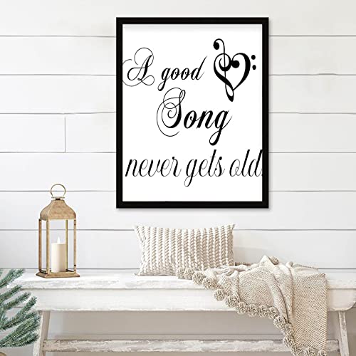 Décoration murale en bois A Good Song pour une ambiance chaleureuse chez vous