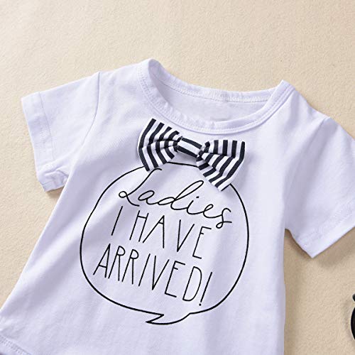 Borlai Baby Jongen Gentlemen Romper Korte Mouw Zomer Bodysuit Fasihon Peuter Bow Tie Katoen Jumpsuit voor 0-24 Maanden… - Image 5