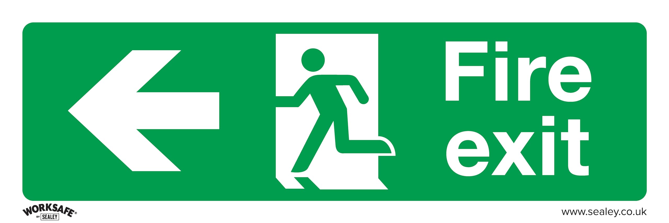 Panneau de sortie de secours Sealey SS25P10 pour évacuation vers la gauche