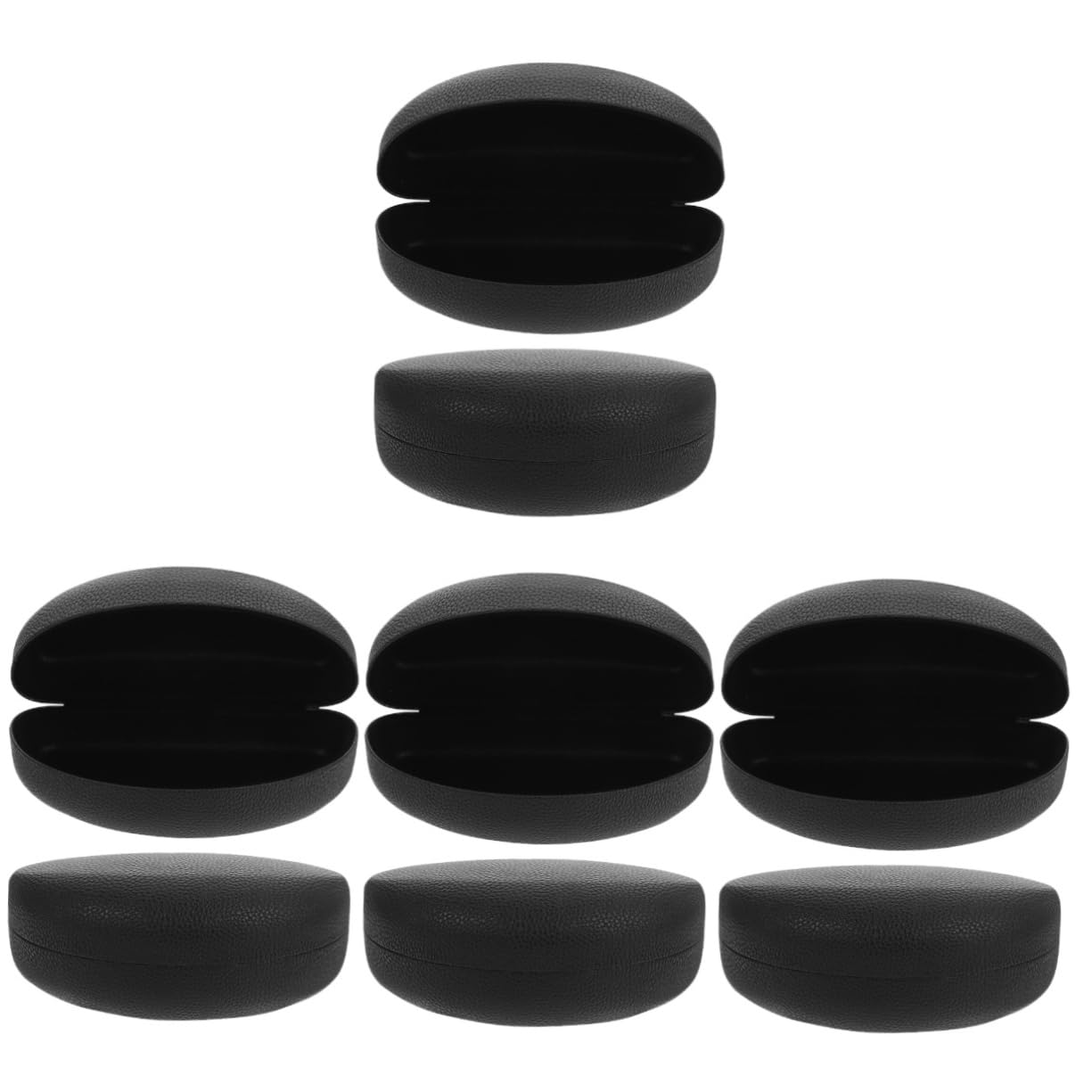 Healvian 8pezzi Custodie Per Occhiali Pu Pelle Astucci Per Sole e Occhiali Protettivi e Leggeri Per Viaggi e Conservazione