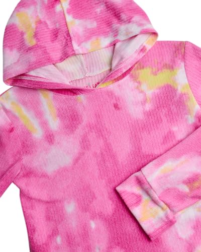 dELiA*s Girls' Sweatsuit Set - 3 Piece Soft Cozy Ribbed Pullover Hoodie and Jogger Pants with Matching Headband (Sizes: 4-16)3