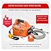 PYPYP 500KG Load Portable Electric Winch Traction Hoist Manual/Remote Control/Wire Control Electric Hoist Hoist Lifting Tool for Beginners DIY