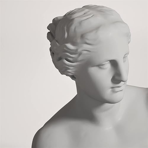 Miniatura 4 de Molde de silicona de estatua 3D, molde de escultura de retrato de hormigón para tapa de tarro de vela, herramientas de decoración del hogar de