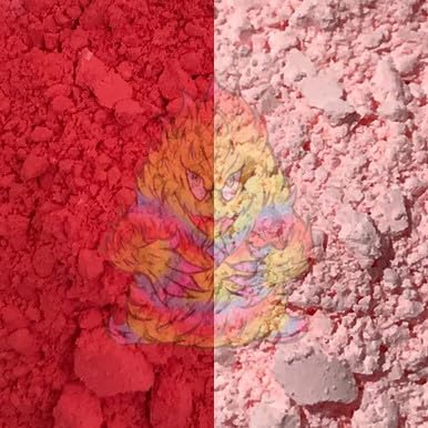 Thermal Dust® 86ºF -Vermilion to Colorless - Heat Sensitive - Color Change® Pigment