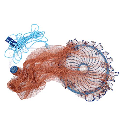 Filet de pêche traditionnel en nylon robuste de 360 cm