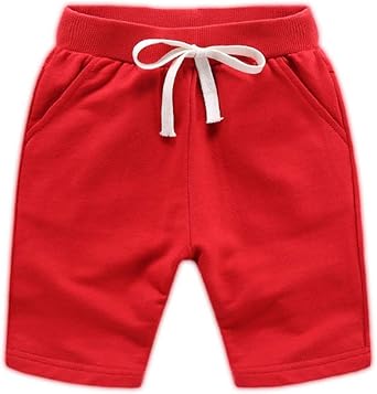 Ding-dong Baby Toddler Kid Boy Summer Solid Cotton Shorts