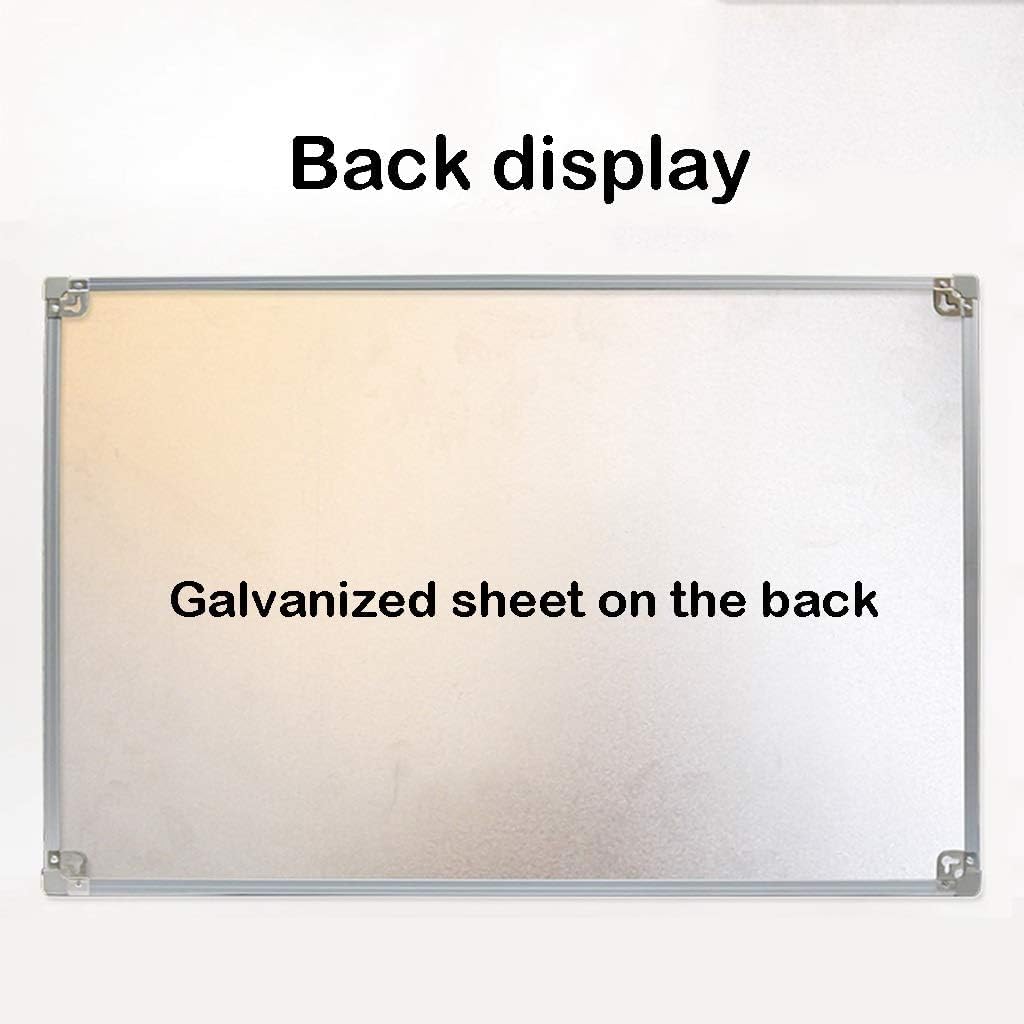 Tablica suchościeralna jednostronna wisząca tablica do pisania 90X120 cm rama ze stopu aluminium prezentacja magnetyczna