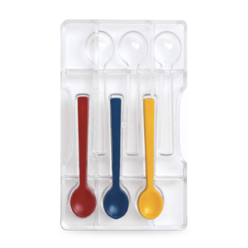 DECORA 0050109 Teaspoon Chocolate Mold 200 X 120 X 22 MM