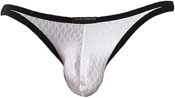 BRAVE PERSON Mens Bikini Underwear Fashion Soft Print Nylon Briefs 8880