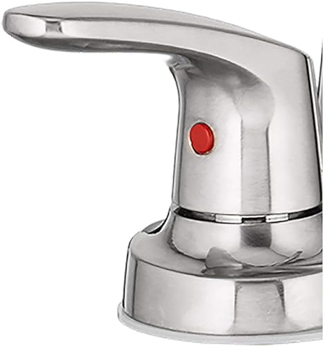 Miniatura 4 de American Standard 7074400.075 Colony Pro Grifo de barra de dos manijas en acero inoxidable