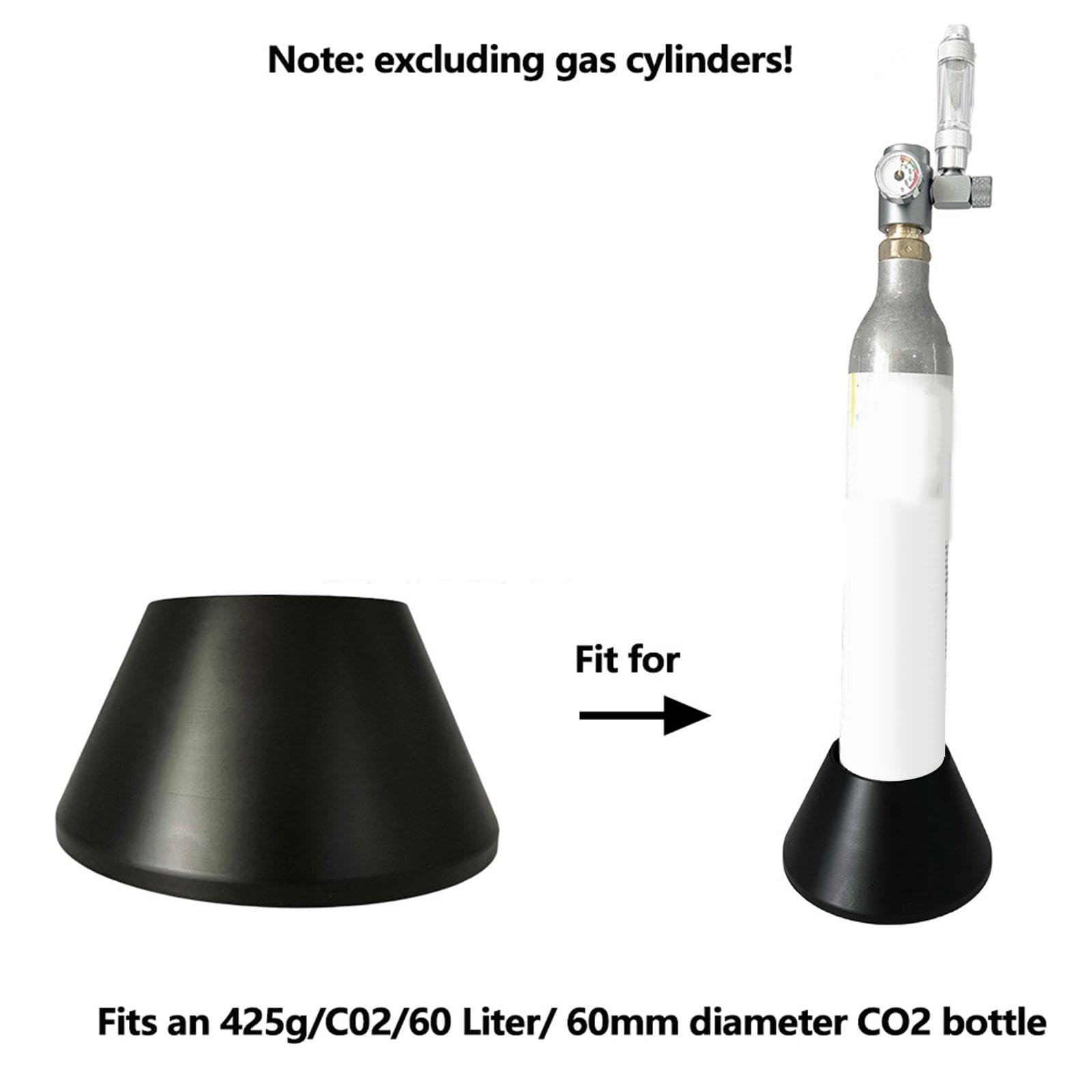 Support pour Bouteille de CO2 de 60 Mm, Compatible avec Les Systèmes D'aquarium.