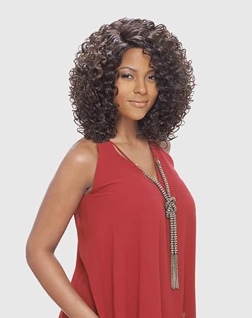 Vanessa Synthetic Hair Top C Side Lace Part Wig - Tops C Dekee-C9000