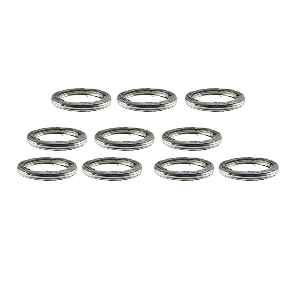 Junta de tubo para scooter y pit bike que elimina fugas y mejora el escape (10 PCS)