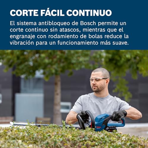 Miniatura 5 de Bosch Professional 18v System Cortasetos A Batería Ghe 18v-60 Motor Sin Escobillas, Capacidad De Corte De 20 Mm