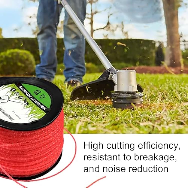 3 lbs 0.095in Trimmer Line, 0.095 line fits for EGO ST1502LB ST1521S ST1511T ST1523S ST1623T ST1502SA ST1520S ST1534 String Trimmer, AL2420PB, AL2420P line compatible with all EGO Power+ trimmers